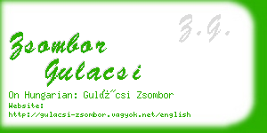 zsombor gulacsi business card